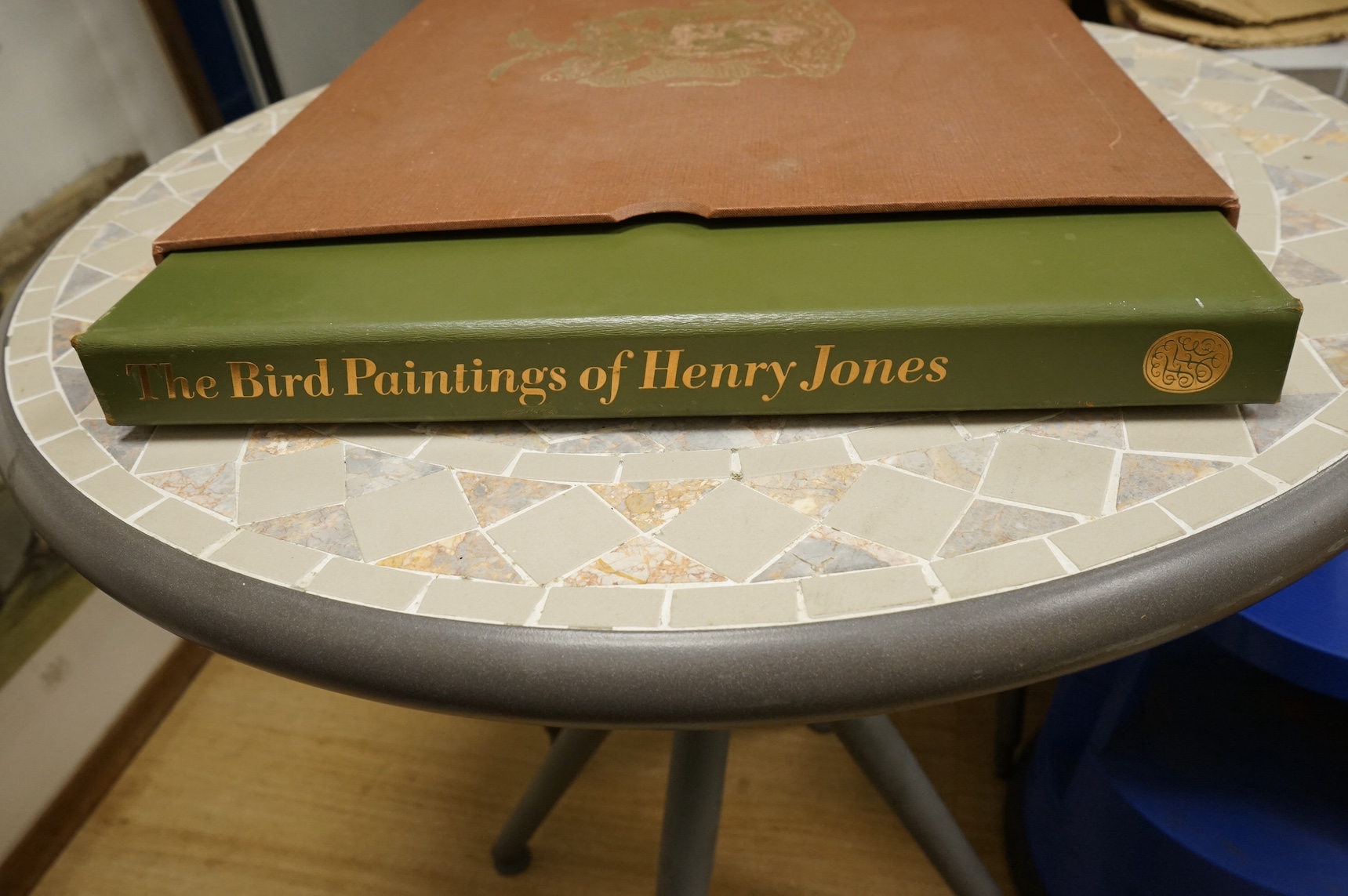 Bruce Campbell, The Bird Paintings of Harry Jones, Folio Fine Editions with The Zoological Society of London. Condition - fair to good